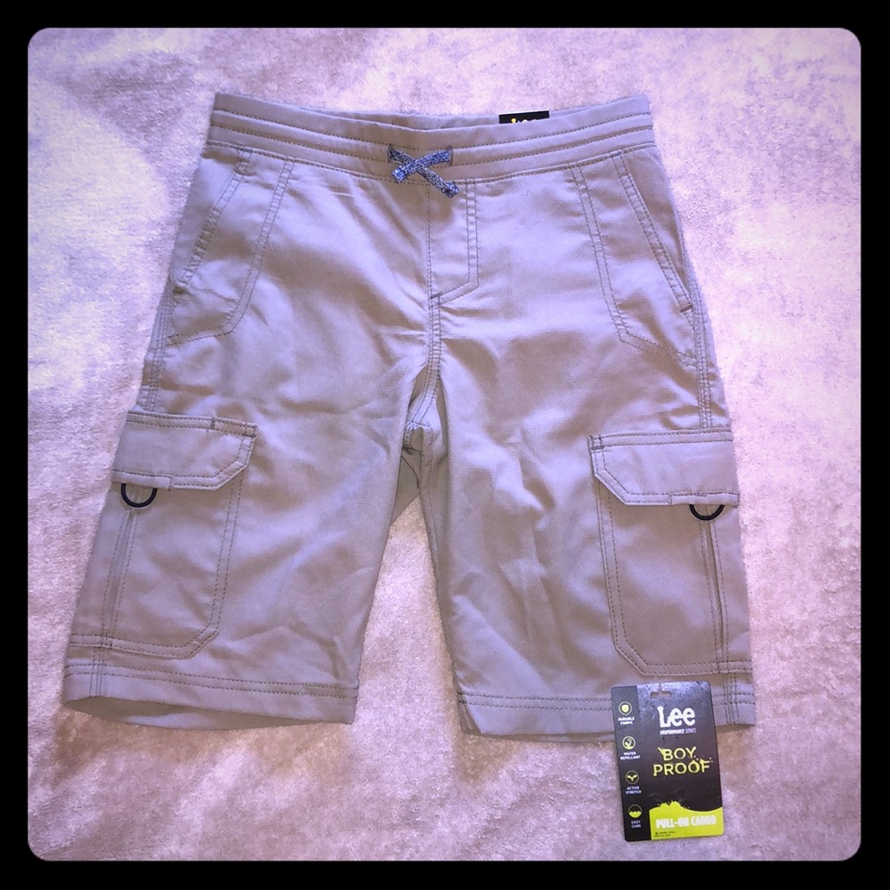 Boys khaki Cargo shorts